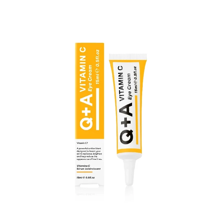 Q+A Vitamin C Eye Cream szemkörnyékápoló C-vitaminnal