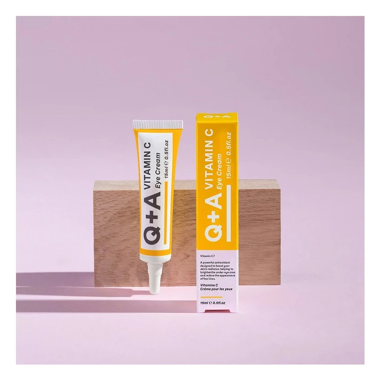 Q+A Vitamin C Eye Cream szemkörnyékápoló C-vitaminnal3
