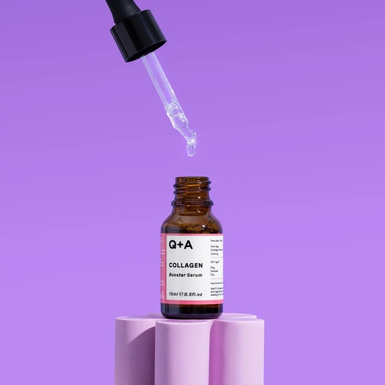 Q+A Collagen Booster Serum feszesítő szérum növényi kollagénnel