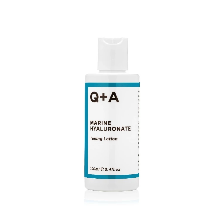 Q+A Marine Hyaluronate Toning Lotion hidratáló toner lotion hialuronsavval és tengeri algával