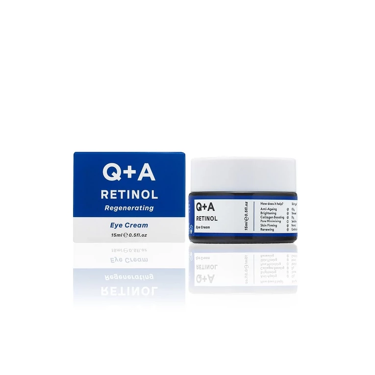 Q+A Retinol Eye Cream anti-aging szemkörnyékápoló retinollal