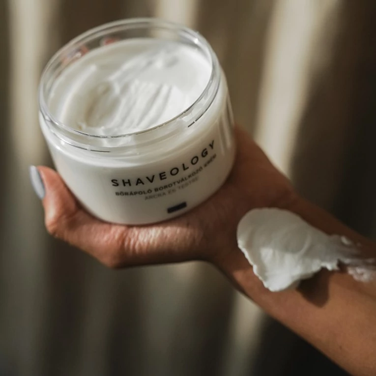 Shaveology bőrápoló borotválkozó krém arcra és testre