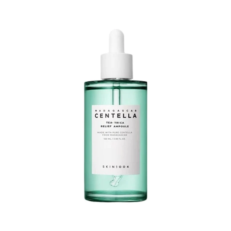 Skin1004 Tea-Trica Relief Ampoule gyulladáscsökkentő szérum aknés bőrre