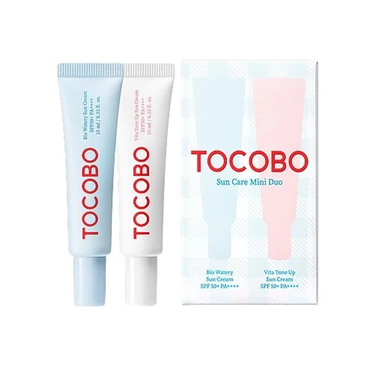 Tocobo Sun Care Mini Duo fényvédő szett két termékkel