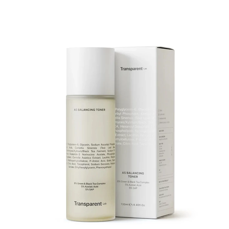 Transparent Lab A5 Balancing antioxidáns toner fakó bőrre3