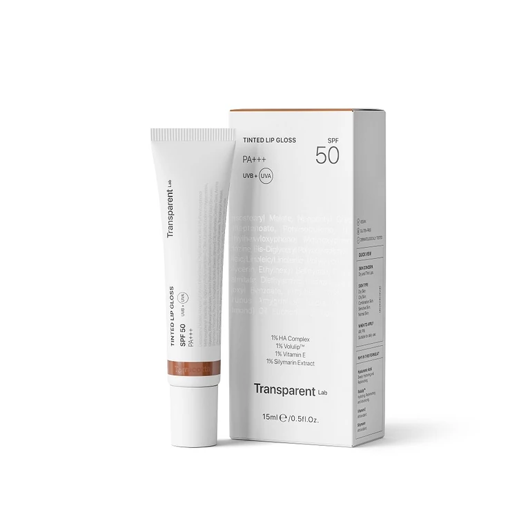 Transparent Lab Tinted Gloss színezett ajakápoló Terracotta árnyalat SPF502