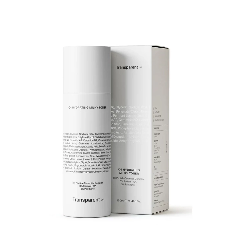 Transparent Lab C4 Hdyrating Milky toner száraz bőrre2