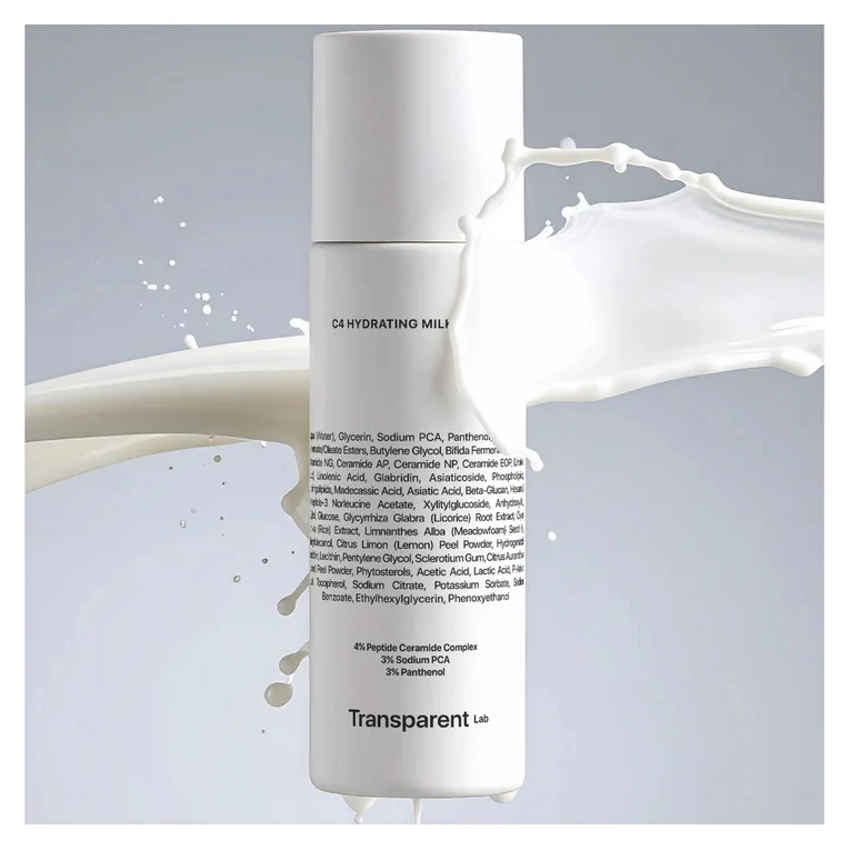 Transparent Lab C4 Hdyrating Milky toner száraz bőrre3