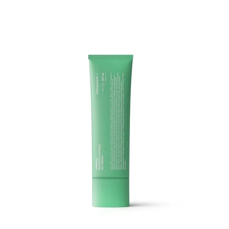 Transparent Lab Mineral Redness Control CC színezett ásványi fényvédő SPF50