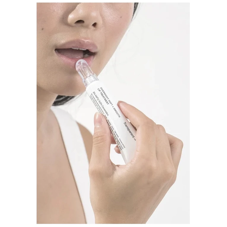 Transparent Lab Overnight Soft + Smooth éjszakai ápoló ajakmaszk3