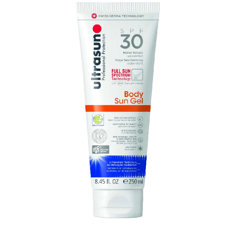 ultrasun-sun-gel-SPF-30-fenyvedo-gel-erzekeny-borueknek 