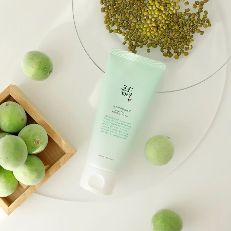 Beauty of Joseon Green Plum Refreshing arctisztító gél zöld szilvával2