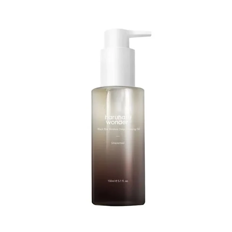 HaruHaru Wonder Black Rice Moisture Deep Cleansing Oil mélytisztító olaj arcra