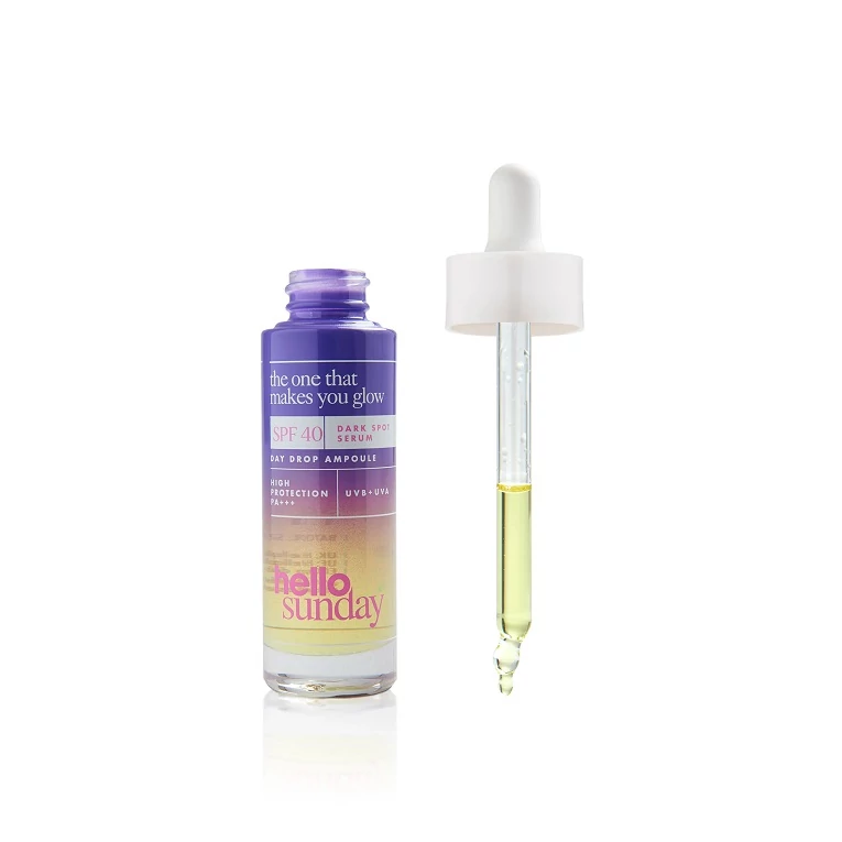 Hello Sunday The One That Makes You Glow pigmentfoltok elleni treatment SPF40
