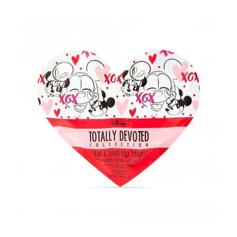 Mad Beauty Mickey és Minnie egér dupla fátyolmaszk csomag