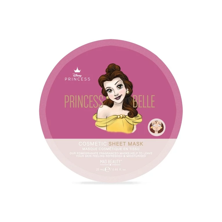 Mad Beauty Disney hercegnők 5 darabos fátyolmaszk5 csomag