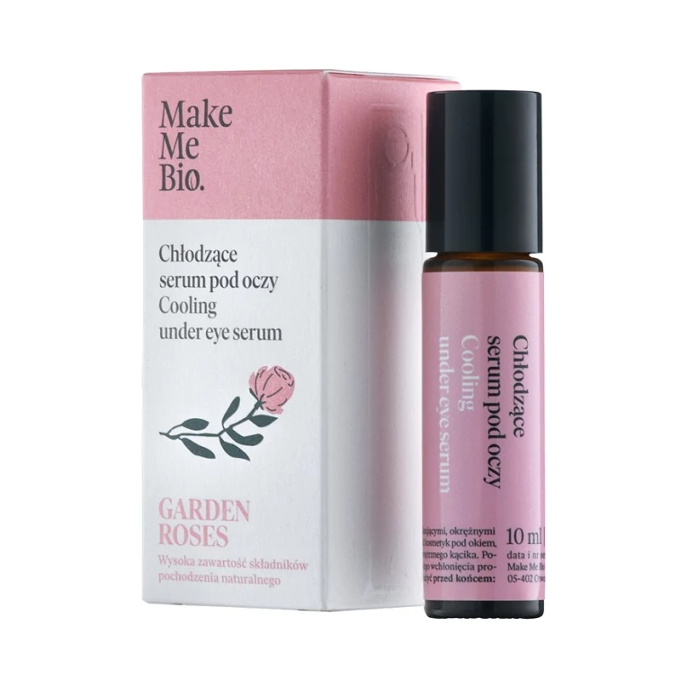 Make Me Bio Garden Roses Cooling Eye Serum golyós szemkörnyékápoló szérum rózsavízzel2