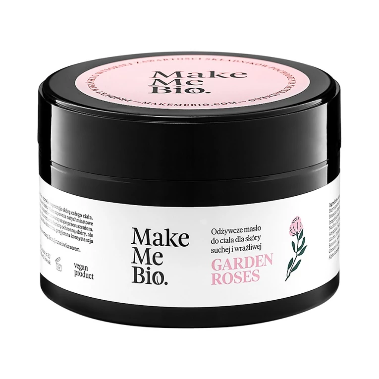 Make Me Bio Garden Roses Nourishing Body Butter tápláló testvaj rózsavízzel