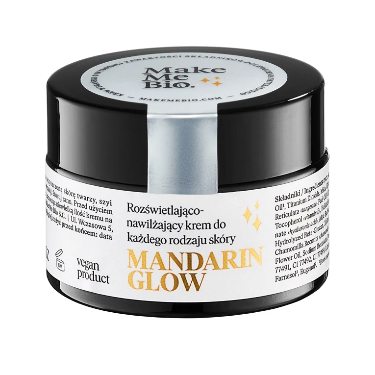 Make Me Bio Mandarin Glow hidratáló és ragyogásfokozó krém minden bőrtípusra