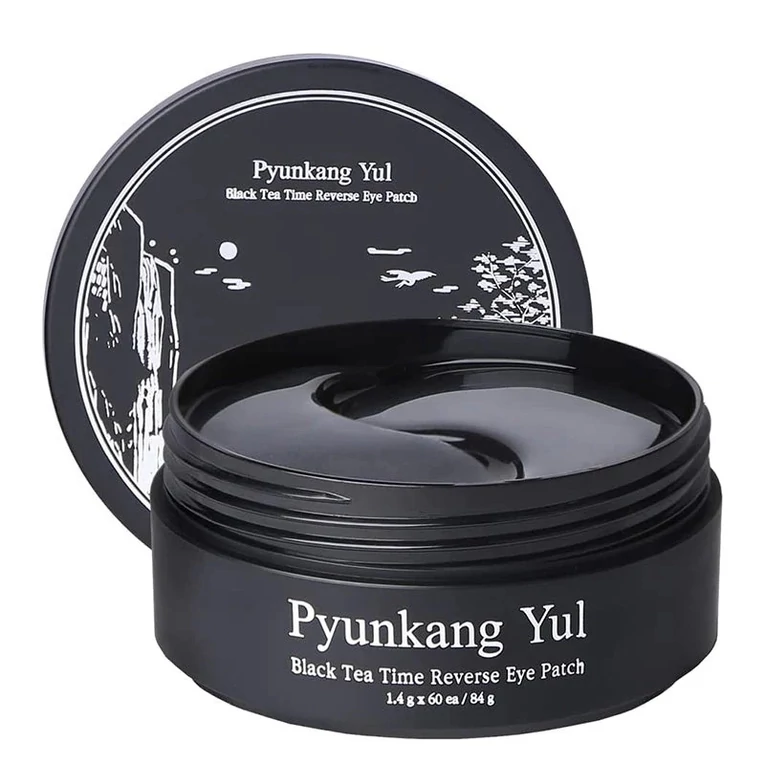 Pyunkang Yul Black Tea Time Reverse szemkörnyékápoló tapaszok fekete tea kivonattal