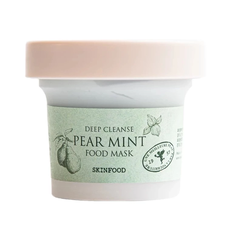 Skinfood Pear Mint Food Mask pórustisztító maszk