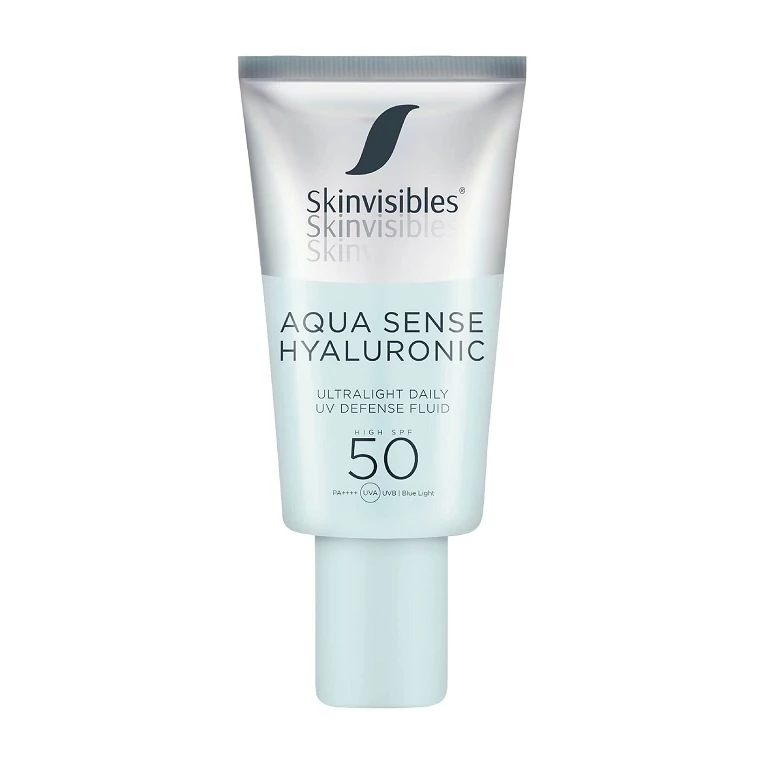 Skinvisibles Aqua Sense hialuronsavas fényvédő arcra SPF50