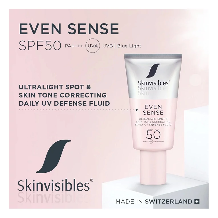 Skinvisibles Even Sense bőregységesító fényvédő arcra niacinamiddal SPF503
