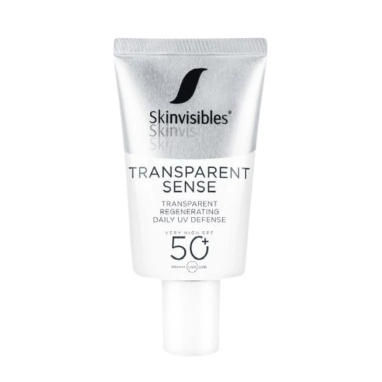 Skinvisibles Transparent Sense fényvédő arcra ázsiai gázlóval SPF50